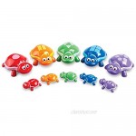 Learning Resources Number Turtles Set Fine Motor Tools for Toddlers Counting Color & Sorting Toy 15 Pieces Ages 2+