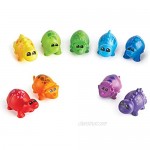 Learning Resources Snap-n-Learn Matching Dinos Fine Motor Counting & Sorting Toy 18 Pieces Ages 2+