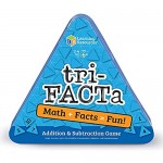 Learning Resources tri-FACTa Addition and Subtraction Game Early Math Skills Ages 6+. Multi-color 10 W in