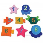 Melissa & Doug K's Kids Fish and Count Learning Game With 8 Numbered Fish to Catch and Release