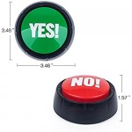 MyMealivos Set of 4 The NO YES Sorry and Maybe Buttons