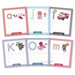 Alphabet & Number Tracing Cards Reusable Dry Erase Upper & Lower Case 31 Large Reusable Cards Repetitive Tracing Alphabet and Number Cards Improve Writing Skills
