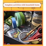 Carson Dellosa Seasonal STEM Challenges Learning Cards—Grades 2-5 Activity Cards and Divider Autumn Winter Spring Summer Hands-On STEM Activities (31 pc)