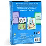 eeBoo What's Going on Here Social Conversation Flash Cards for Kids