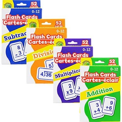 Greenbrier Math Flash Cards