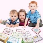 H&W 220 Sight Words Flash Cards English Flash Card for Toddlers High-Frequency Vocabulary flashcard kit Suitable for 4-9 Years Old Preschool Kindergarten and First Second and Third Grade
