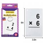 HELAKU Math Flash Cards -Multiplication Flash Cards- Addition  Subtraction and Division Flash Cards Multi Math Flashcards 4 Pack