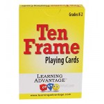 LEARNING ADVANTAGE - 7293 Learning Advantage Ten Frames Playing Cards