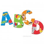Learning Resources Alphabet Puzzle Cards Early ABCs Toddler Puzzle 26-Self Correcting Puzzles Alphabet Toys for Toddlers ABC toys 52 Pieces Ages 3+