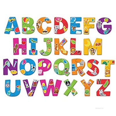 Learning Resources Alphabet Puzzle Cards  Early ABCs  Toddler Puzzle  26-Self Correcting Puzzles  Alphabet Toys for Toddlers  ABC toys  52 Pieces  Ages 3+