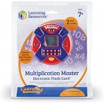 Learning Resources Multiplication Master Electronic Flash Card Math Skills Varying Skill Levels Ages 7+