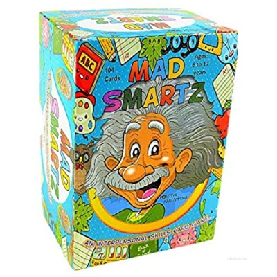 MAD SMARTZ: an Interpersonal Skills Card Game for Anger & Emotion Management  Empathy  and Social Skills; Top Educational Learning Resource for Kids & Adults; Fun for School and Therapy; CBT