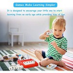 Matching Letter Game Learning Toys Gifts for Kids Educational Toys for 3+ Year Old Boys Girls Sight Word Flash Cards for Kindergarten Homeschool Spelling Learning Games Activities for Toddlers