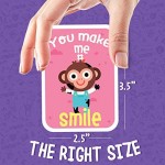 merka Kids Lunch Box Notes Special Daily Quotes 50 Cards Motivational Flashcards for Kids and Toddler Lunches Positive Quote Notes and Affirmation Cards for Kids