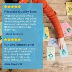 MindPanda SnapHappy 2 in 1 Therapy Card Game for Kids - Teach Mindfulness & Emotional Awareness - Hilariously Funny Family Game - Meaningful Conversation Starters - Connect Deeper