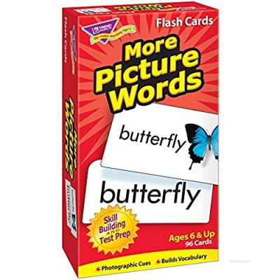 More Picture Words Skill Drill Flash Cards by TREND enterprises  Inc.; 96 cards to build vocabulary