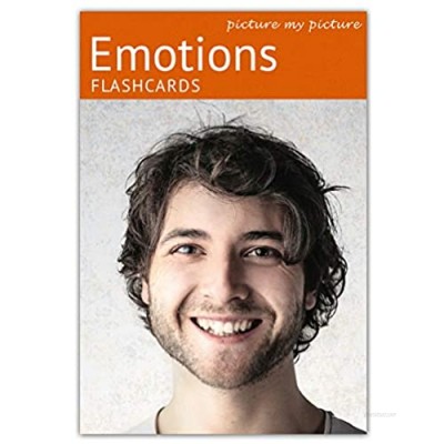 Picture My Picture Feelings and Emotions Flash Cards | 40 Emotion Development Language Photo Cards | Speech Therapy Materials and ESL Materials