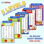 Sight Word Diner Reading Fluency Game - Sight Reading Games for Kids Ages 4-8 - Fun Educational Kid Toy for Boys and Girls 4 Year Old and Up - Preschool Learning Kindergarten Homeschool Supplies