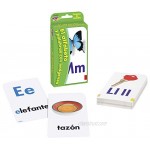 Spanish Alphabet & Picture Words Pocket Flash Cards