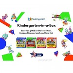 TestingMom.com Kindergarten-In-A-Box - Gifted Learning Flash Cards Bundle (Set 2) - General Knowledge Verbal Spatial Social Emotional Learning - Gifted and Talented Test Prep for CogAT WPPSI NNAT