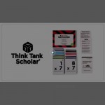 Think Tank Scholar Multiplication Flash Cards | 150 Facts: All Facts 1-12 | Pocket-Size Flash Cards | 6 Teaching Methods and 5 Fun Games