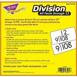 Trend Enterprises Division 0-12 All Facts Skill Drill Flash Cards Multi 3 x 6 count of 156