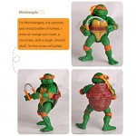 City hero Turtles 6 PCS Set New - Mutant Ninja Action - TMNT Action Figures - Turtles Toy Set - Ninja Turtles Action Figures Mutant Teenage Set