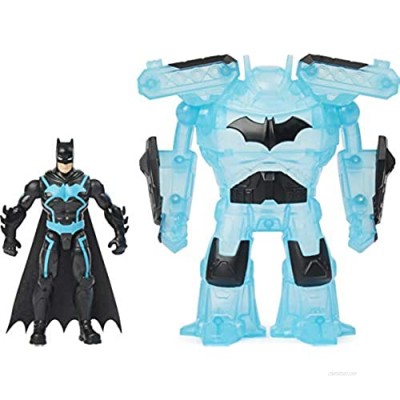 DC Comics Batman Bat-Tech 4-inch Deluxe Action Figure with Transforming Tech Armor  Kids Toys for Boys Aged 4 and up