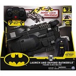 DC Comics Batman Launch and Defend Batmobile Remote Control Vehicle with Exclusive 4-inch Batman Figure Kids Toys for Boys