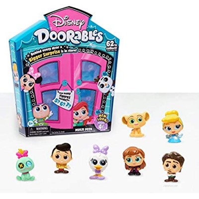 Disney Doorables Multi-Peek Pack Series 4  Collectible Mini Figures  Styles May Vary by Just Play