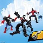 Hasbro Marvel Super Hero Mashers Web-Slinging Mash Collection Pack with Spiderman Venom and Miles Morales ( Exclusive)