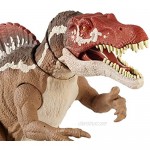 Jurassic World Extreme Chompin' Spinosaurus Dinosaur Action Figure Huge Bite Authentic Decoration Movable Joints Ages 4 Years Old & Up