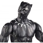 Marvel Avengers Titan Hero Series Black Panther Action Figure 12 Inch Toy Inspired by Marvel Universe for Children Aged from 4 Years