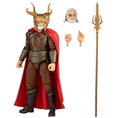 Marvel Hasbro Legends Series 6-inch Scale Action Figure Toy Odin  Infinity Saga Character  Premium Design  Figure and 4 Accessories