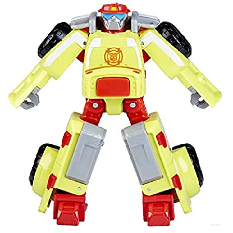 Playskool Heroes Transformers Rescue Bots Heatwave the Fire-Bot Converting Toy Robot Action Figure Toys for Kids Ages 3 and Up