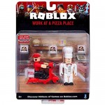 Roblox Action Collection - Work at a Pizza Place Game Pack [Includes Exclusive Virtual Item]