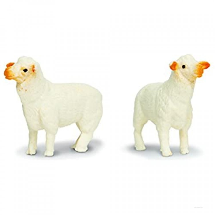 Safari Ltd. Good Luck Minis - Ewes - 192 Pieces - Quality Construction from Phthalate Lead and BPA Free Materials - for Ages 5 and Up