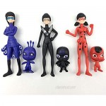Set of 14 pcs - Ladybug Action Figure - Ladybug and cat Noir Action Figures - Ladybug Toy Set Minifigures - Ladybug Tikki Dolls 14 Set – Toys