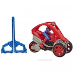 Spider-Man Marvel Stunt Vehicle 6-Inch-Scale Super Hero Action Figure and Vehicle Toy Great Kids for Ages 4 and Up