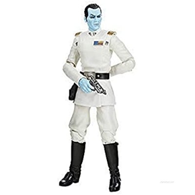 Star Wars The Black Series Archive Grand Admiral Thrawn Toy 6-Inch-Scale Rebels Collectible Figure  Toys Kids Ages 4 and Up
