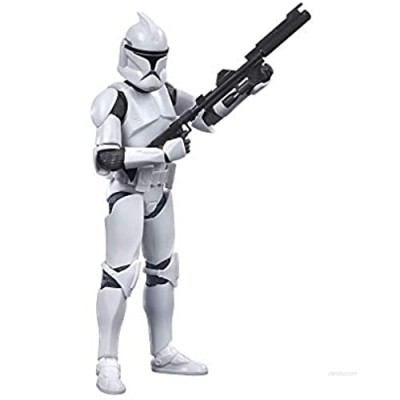 Star Wars The Black Series Phase I Clone Trooper Toy 6-Inch Scale The Clone Wars Collectible Action Figure  Kids Ages 4 and Up