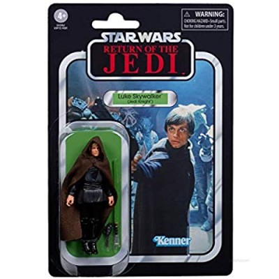 Star Wars The Vintage Collection Luke Skywalker (Jedi Knight) Toy  3.75-Inch-Scale Return of The Jedi Figure  Kids Ages 4 and Up