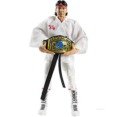 WWE Ricky “The Dragon” Steamboat Fan TakeOver 6-in Elite Action Figure with Fan-voted Gear & Accessories  6-in Posable Collectible Gift for WWE Fans Ages 8 Years Old & Up