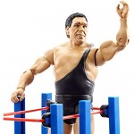 WWE Wrestlemania Moments Andre The Giant 6 inch Action Figure Ring Cart with Rolling WheelsCollectible Gift Fans Ages 6 Years Old and Up