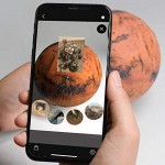 AstroReality: Mars Pro Smart Globe 3D Printed Planet Model with Augmented Reality App NASA Sourced Extreme Precision Topography 4.72” Stunning Decor Piece for Home Perfect STEM Gift