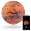 AstroReality: Mars Pro Smart Globe  3D Printed Planet Model with Augmented Reality App  NASA Sourced Extreme Precision Topography  4.72”  Stunning Decor Piece for Home  Perfect STEM Gift