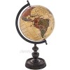 Beige Globe With Wood Stand Home Decoration Media Room