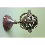 collectiblesBuy Brass Armillary Sphere Globe Clock Spherical Astrolabe Vintage Compass