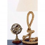 Engraved Brass Tabletop Armillary Nautical Sphere Globe