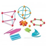 Learning Resources Geometric Shapes Building Set Early Math Skills 129 Piece Set Ages 5+